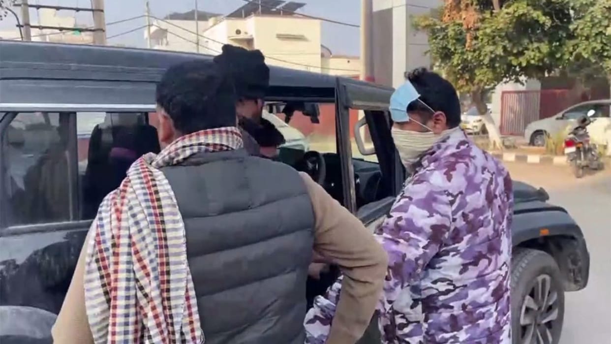 AI Summit protest Siddharth, arrested from Rohru had arranged for T-shirts before the protest