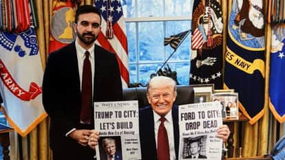 Zohran Mamdani pitches Donald Trump on housing with mock newspaper in latest White House visit