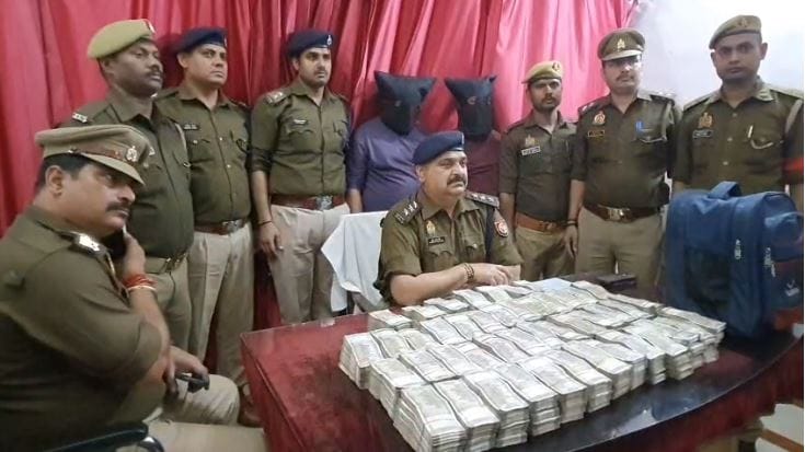 cash seized at Puducherry Junction two arrested rumours suggest it could be used for Bengal elections