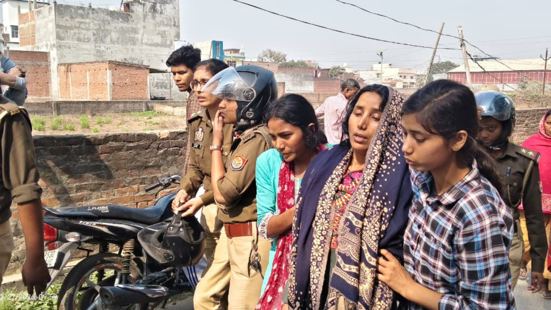 Student murdered in front of Beniganj police station, police arrived 20 minutes later Gorakhpur Murder