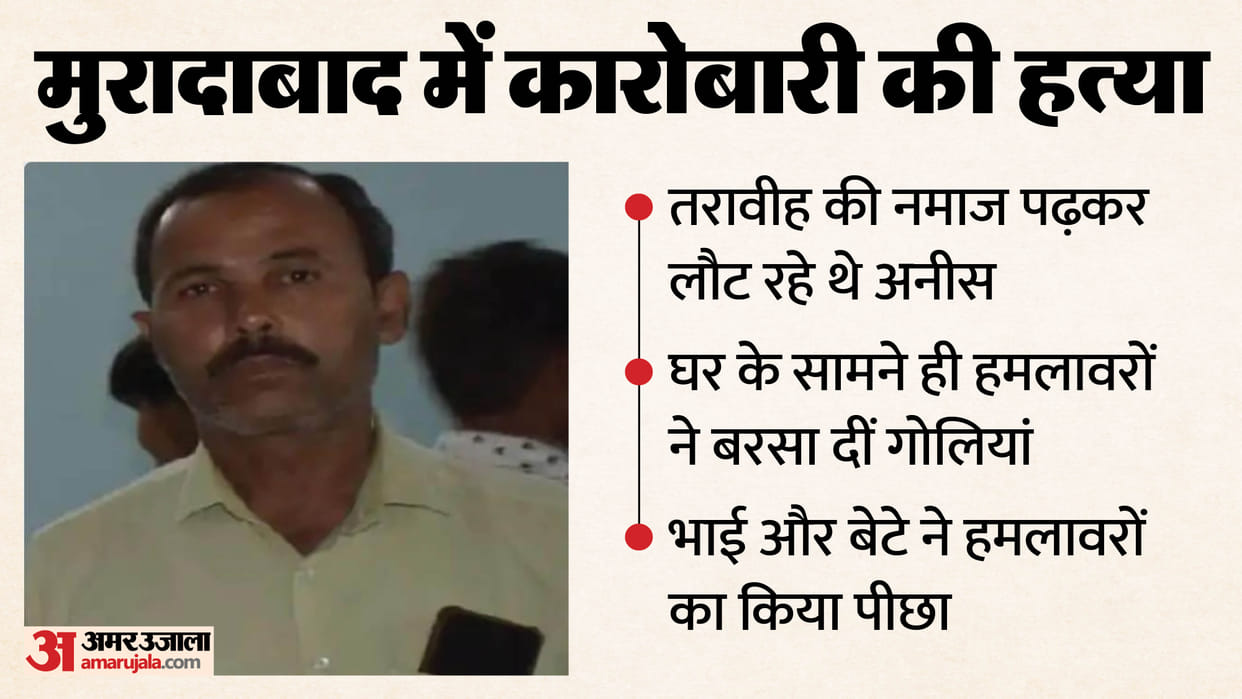 Businessman murdered near police station in Moradabad
