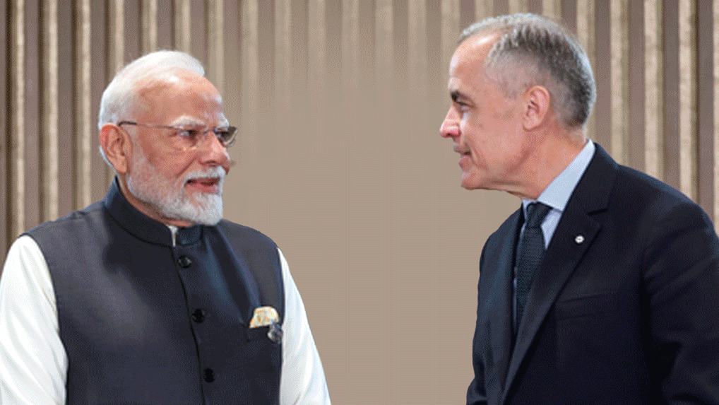 Canada PM Carney India Visit Live updates Mumbai arrival Modi Jaishankar business leaders CEO forum meet news