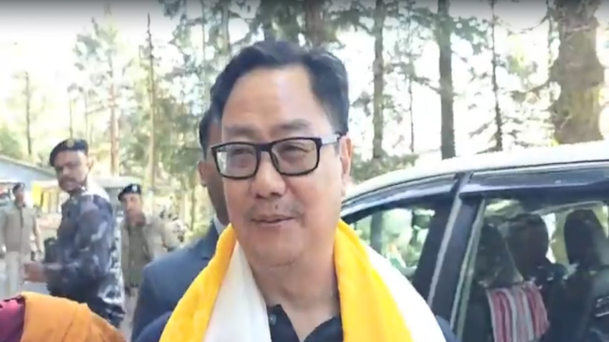 Kiren Rijiju said that he will take up the issue of connecting the tourist town of Dalhousie by rail with the