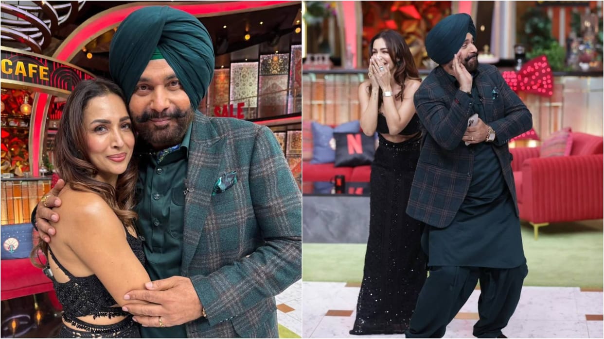 Navjot Singh Sidhu praised Malaika Arora saying Adorable Queen of hearts shares Stunning Photos