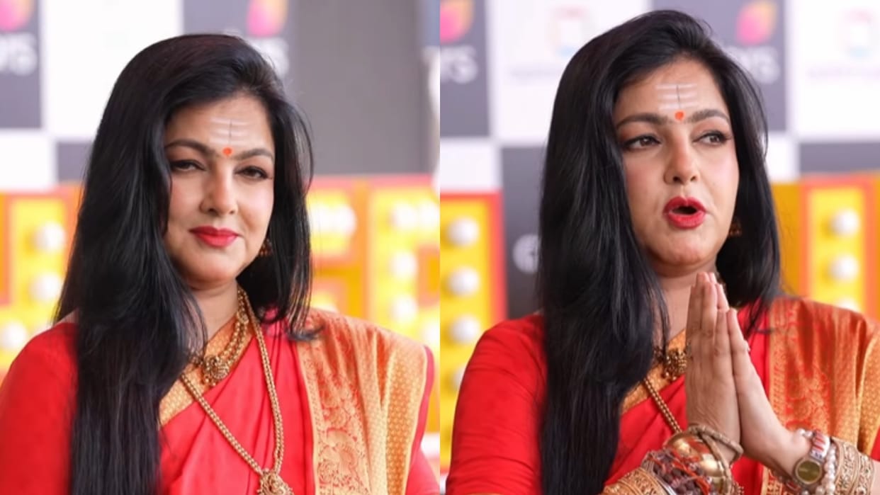 Mamta Kulkarni Viral Video From Laughter Chef Show After Sanyas