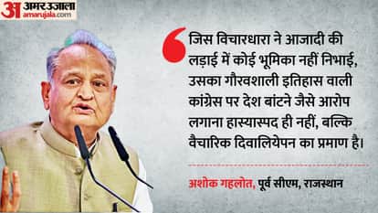 Rajasthan Politics Ashok Gehlot counterattacks calls Narendra Modi's comment on Congress political frustration