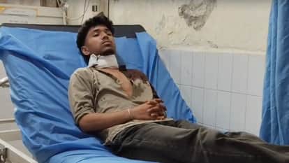 Jalandhar Cantt police station man hit on neck with sharp weapon during negotiations