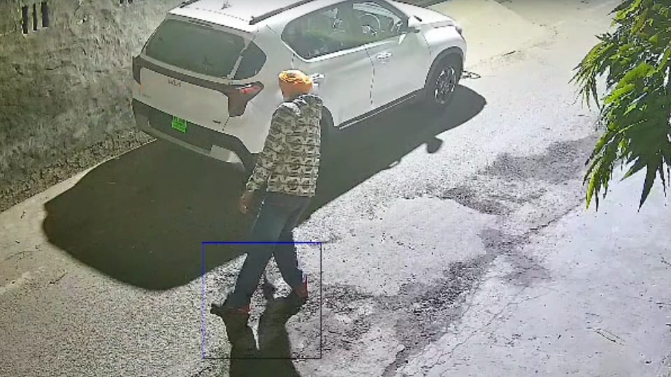 gunfire in Jalandhar at doctor house attackers captured on CCTV