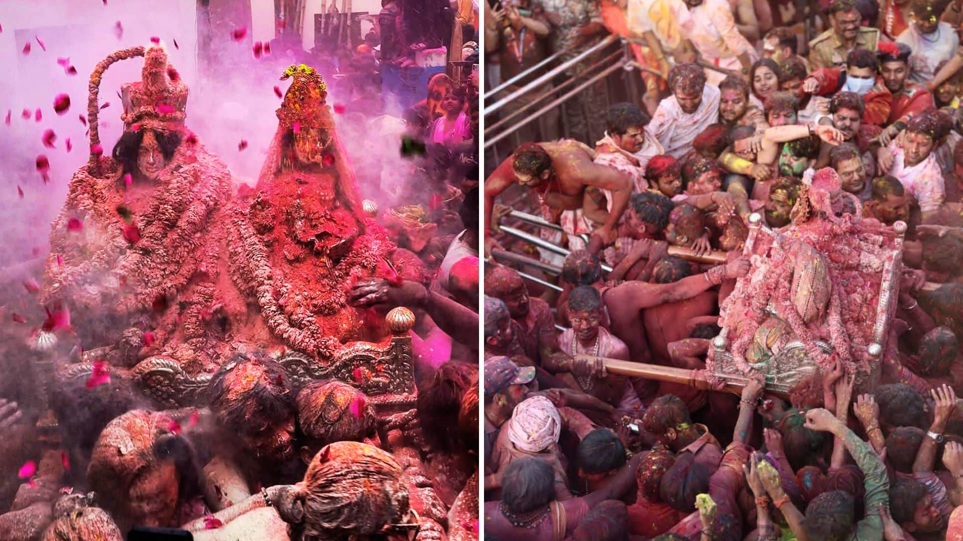 Rangbhari Ekadashi Lakhha fair-like scene Har Har Mahadev echoed five lakh devotees performed Abhishek