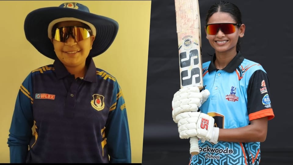 Misty Chaudhary and Amisha of Meerut have been selected in the Uttar Pradesh Under-23 women's cricket team