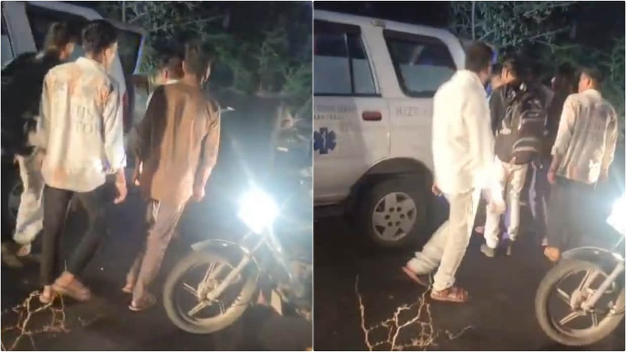 Banswara News: Trailer crushes mother, son, and son-in-law riding a bike; all 3 dead