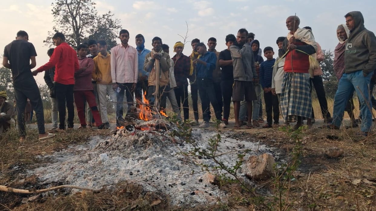 Holi is celebrated four to five days in advance in sonbhadra interesting tradition going on for years