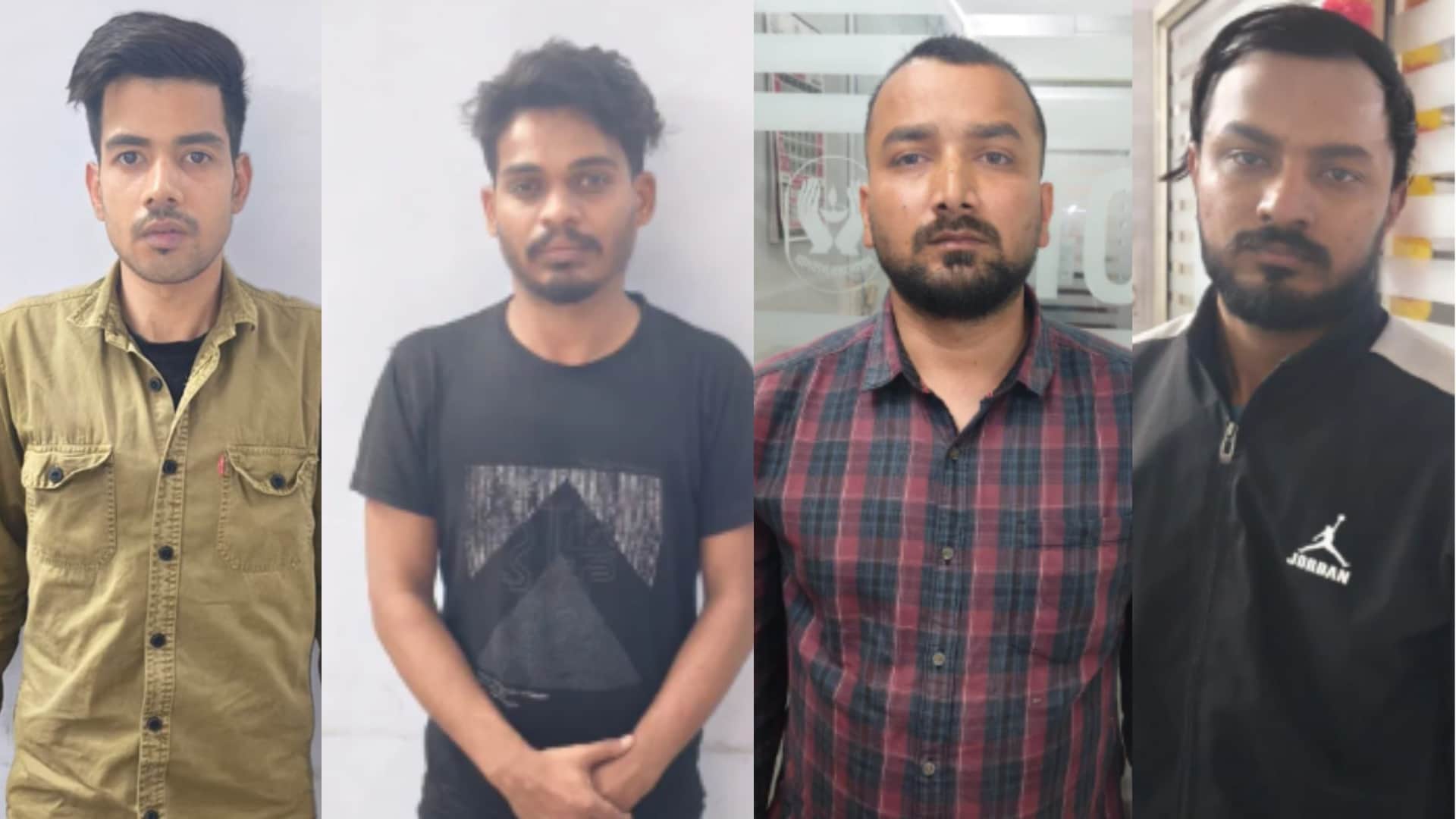 ग्वालियर साइबर क्राइम पुलिस ने चारों आरोपियों को किया गिरफ्तार