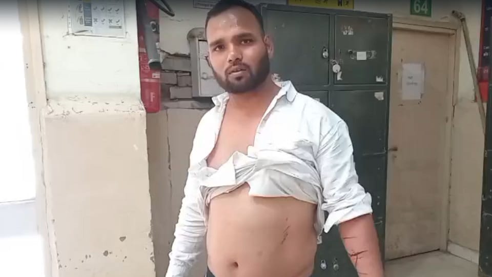 Brother-in-law attacked brother-in-law with a knife
