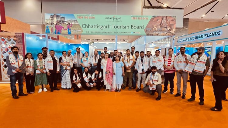 साउथ एशिया ट्रैवल एंड टूरिज्म एक्सिबिशन में छाया छत्तीसगढ़: ‘अनछुए अनुभवों की धरती’ के रूप में मिली नई पहचान