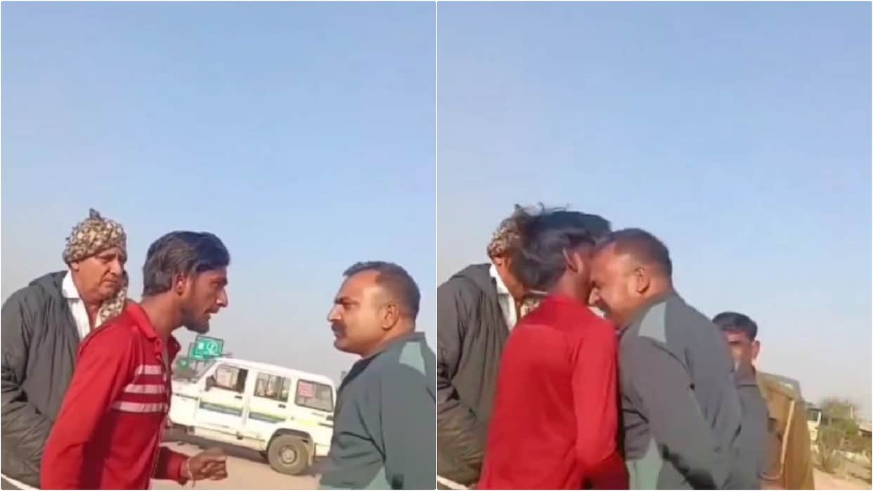 Churu News: Truck driver injured after RTO accused of assault over license dispute; video surfaces