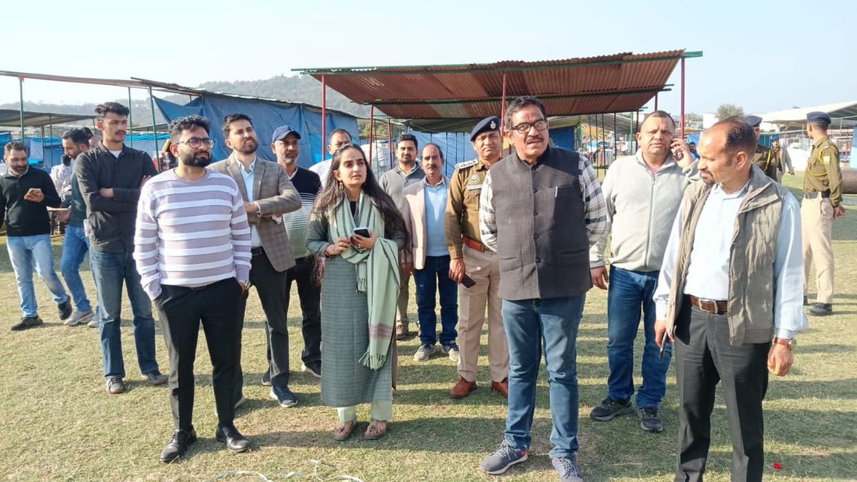 Sujanpur Holi Fair Chaugan decorated for national level Holi festival Deputy CM will inaugurate