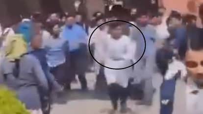 Meerut: New twist in the case of beating of Rojdar in IIMT, student said - I do not want any action.