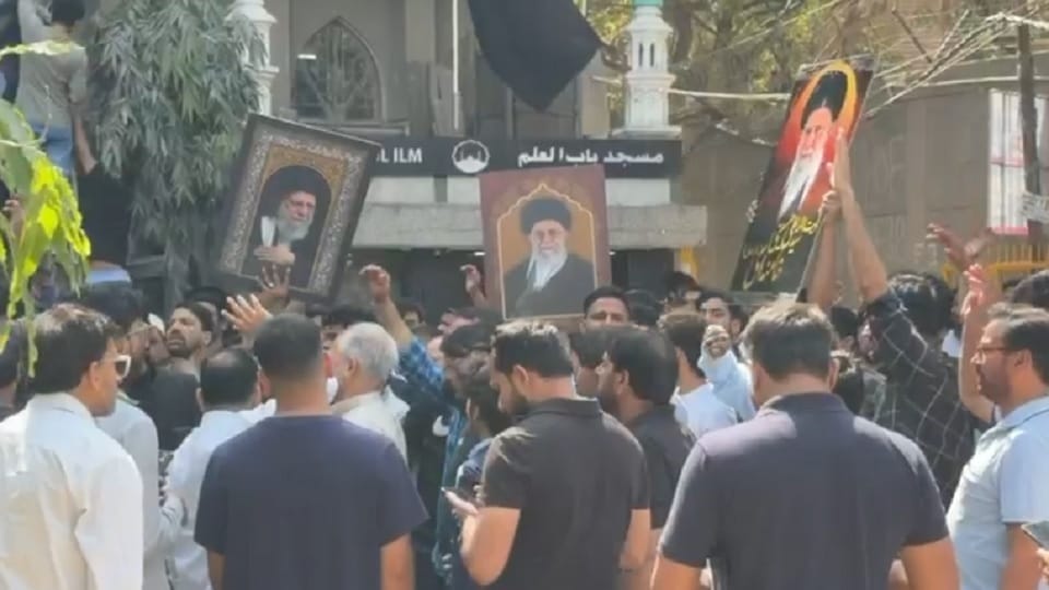 Slogans against America and Israel were raised in Okhla Vihar, Jamia Nagar