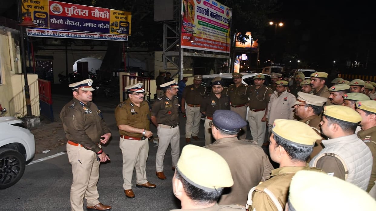 123 processions will be taken out in all four districts of Bareilly division on Holi