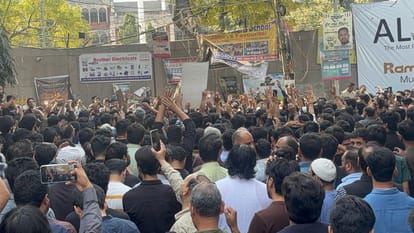 Protests in India After Khamenei Death: Demonstrations in Kashmir, UP Protest News in Hindi