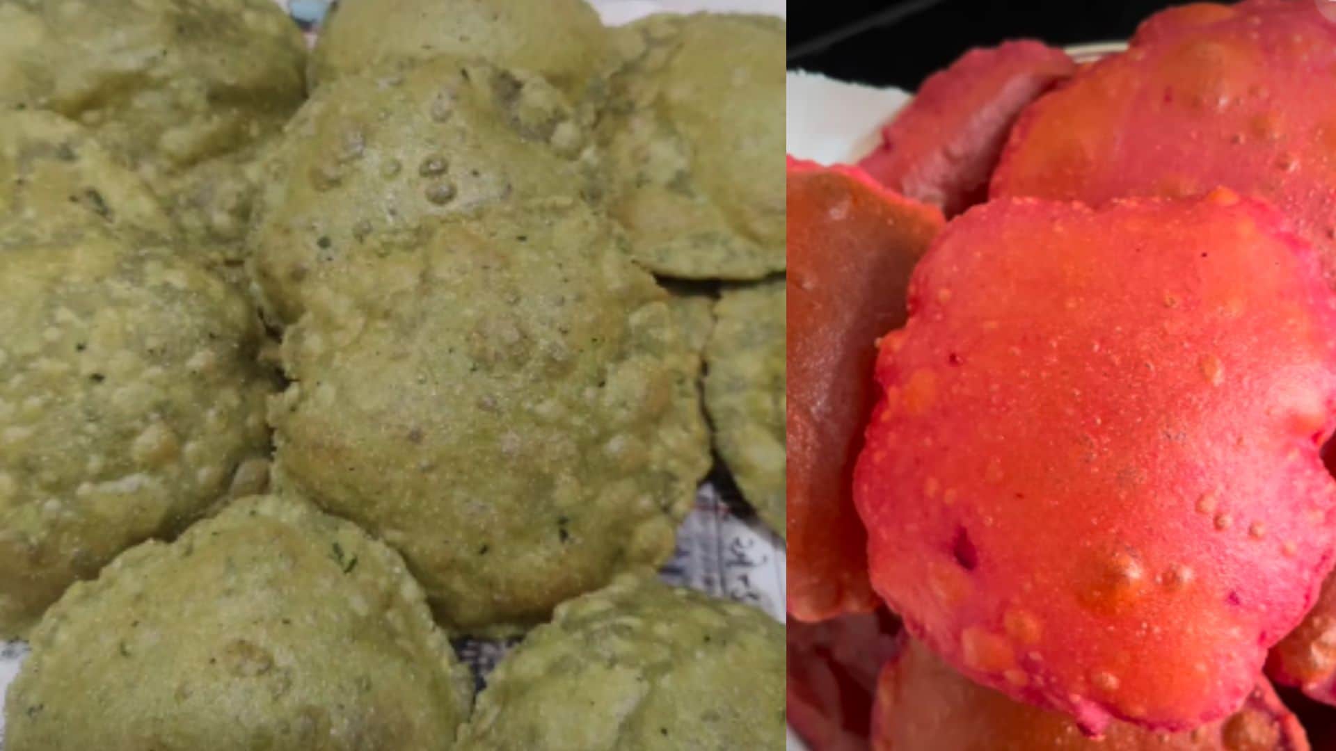 Holi 2026 Special: Healthy Spinach and Beetroot Puri Recipe for Kids' Colorful Lunch