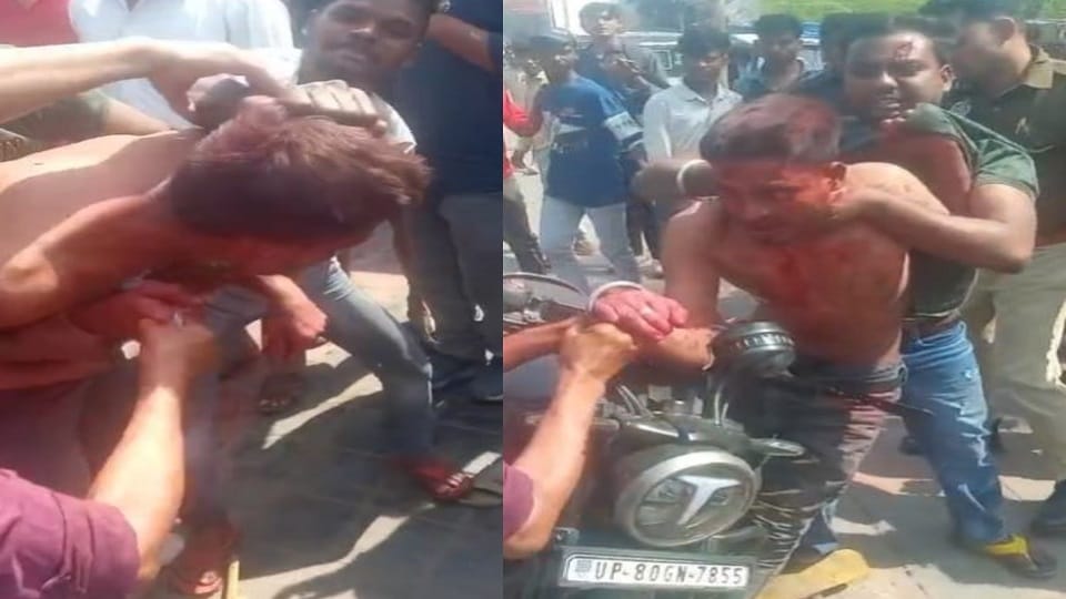 Drunken youths attacked shopkeeper with blade in Agra