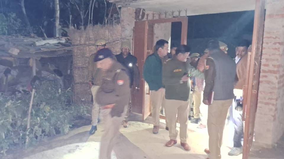 son killed his parents, grandmother and sister before Holi for property In Bahraich