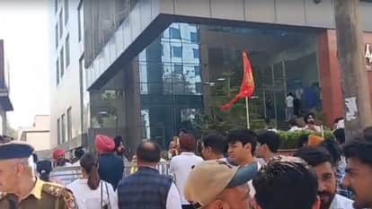 Bomb threat again in Chandigarh blow up passport office and Sector-17 bus stand