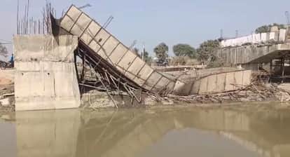 gopalganj rcc bridge collapse ghoghari river workers safe quality investigation
