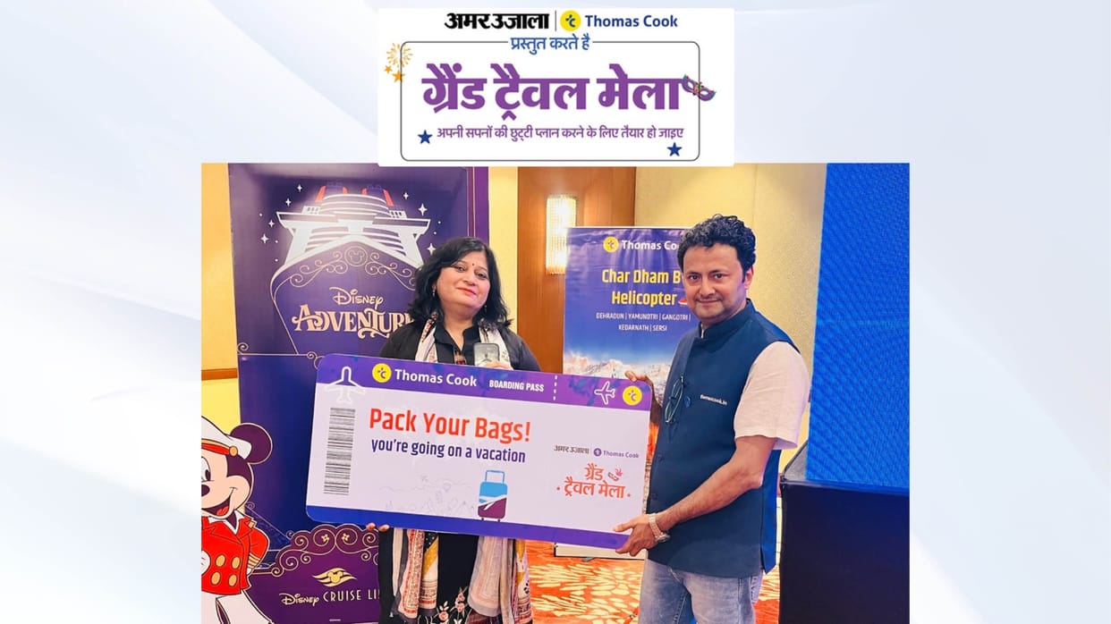 Over 40 families booked packages at Amar Ujala's Grand Travel Fair