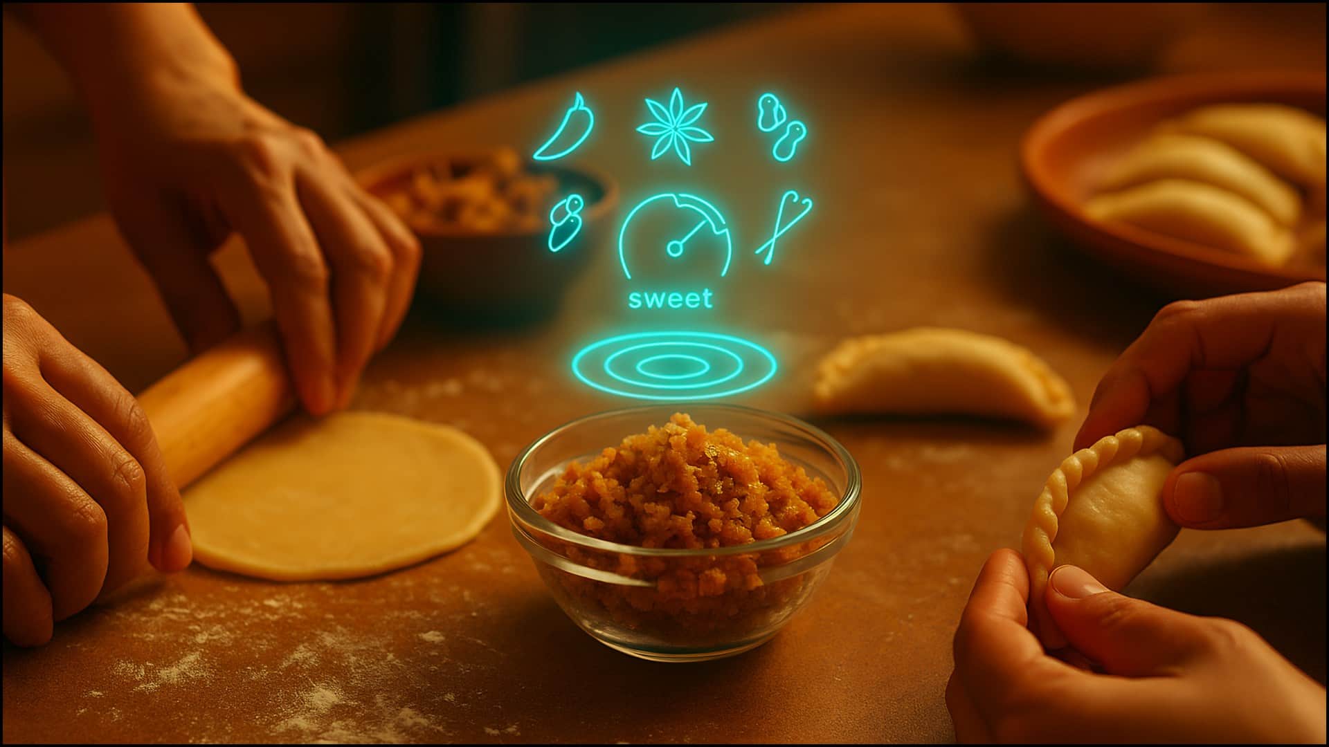 Sugar Free Baked Gujiya With Oats And Dry Fruits Recipe In Hindi