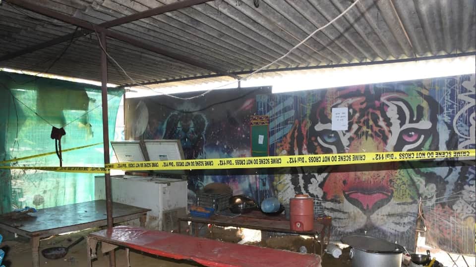 young man Dead body found in freezer in lucknow at Biryani shop