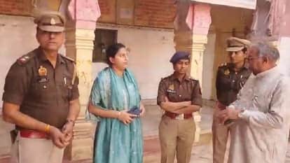 Officials inspected for preparation of Dauji Huranga in mathura