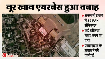 Afghanistan attacked key Pakistani military infrastructure including Nur Khan base killing several soldiers