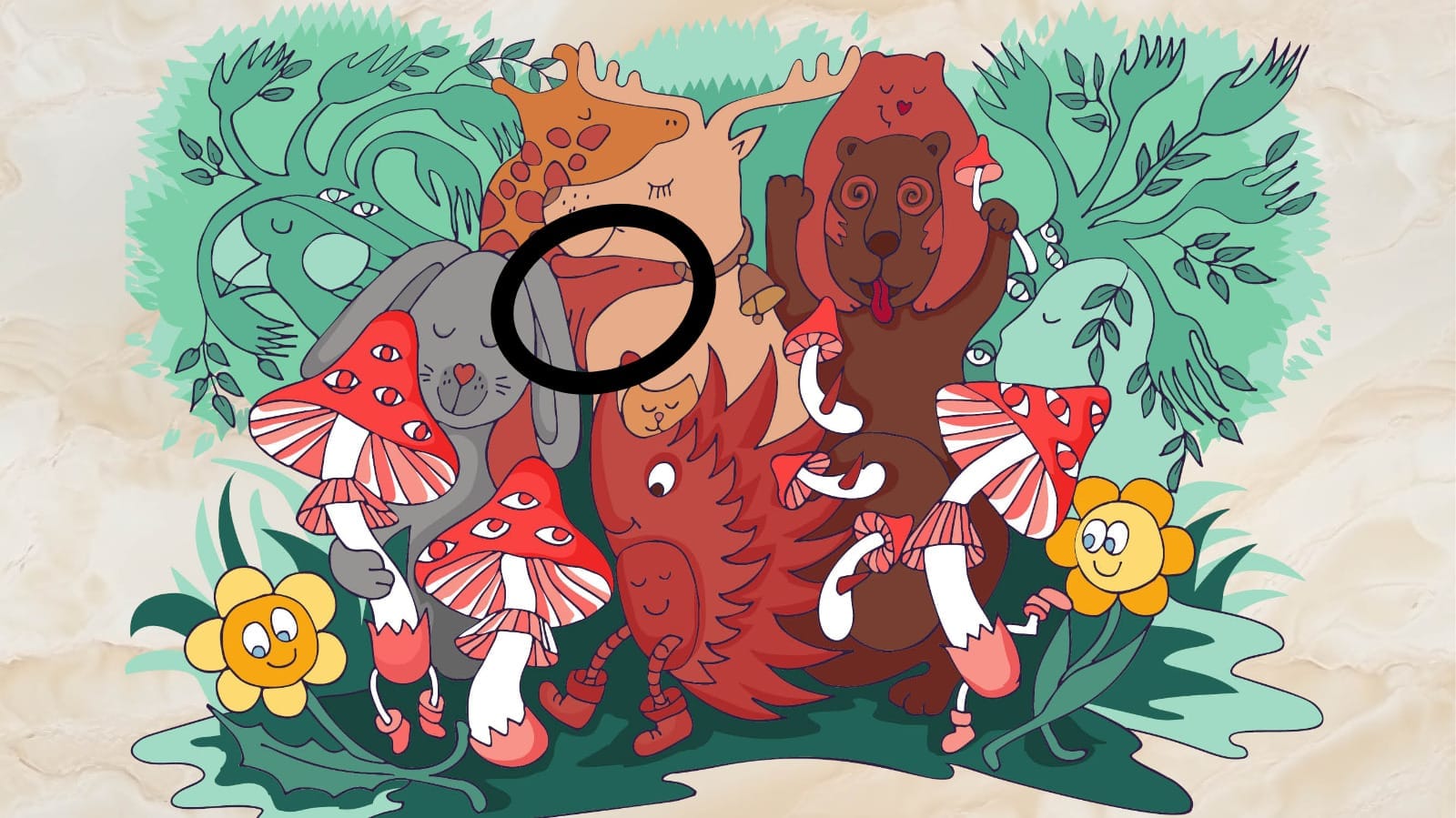 Optical Illusion IQ Test Brain Test Can You Spot Dog In 15 Seconds Brain Teaser Image