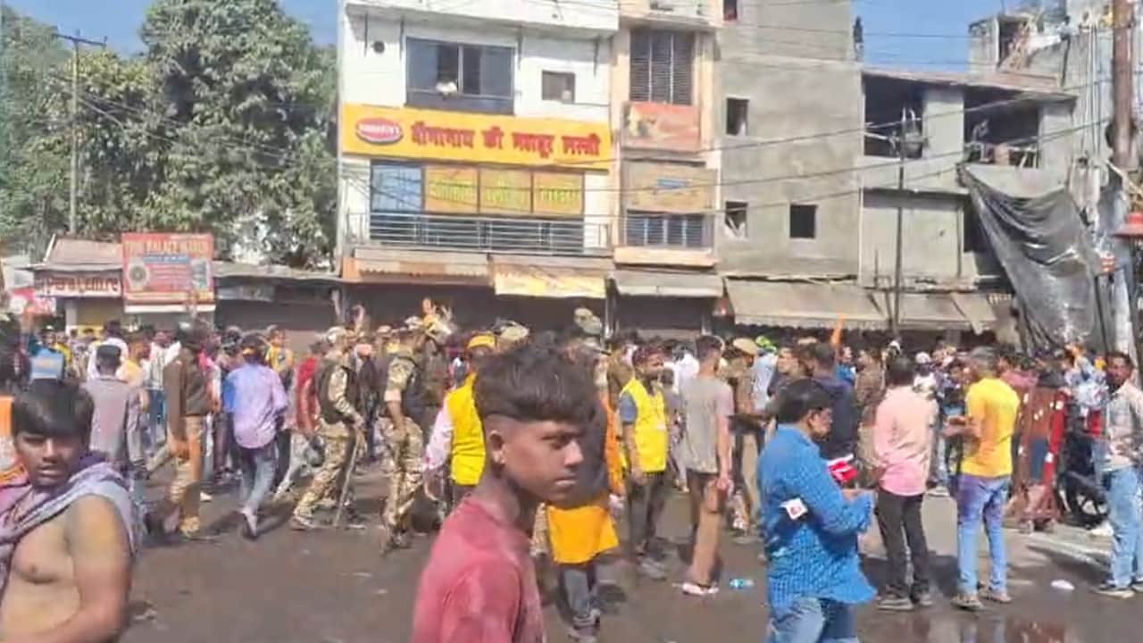 Ram Baraat procession taken out in bareilly before holi