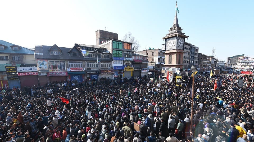 Restrictions imposed in Kashmir after protests over killing of Iran's supreme leader Ali Khamenei