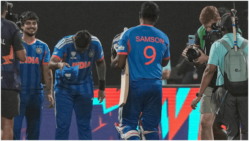 From Doubt to Dominance: Sanju Samson Knock Forces Suryakumar Yadav to Salute After IND vs WI T20 World Cup