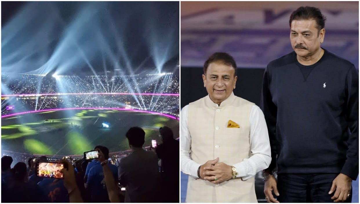 ‘Do We Need This in the World Cup?’: Gavaskar, Shastri Question Laser Show During Drinks Break