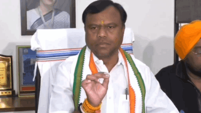 Congress chief Deepak Baij questions BJP poster campaign in press conference today