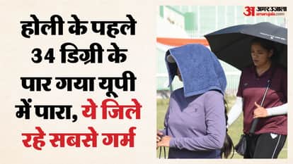Uttar Pradesh: Heatwaves sweltered in the first week of March, with westerly winds continuing to heat the stat