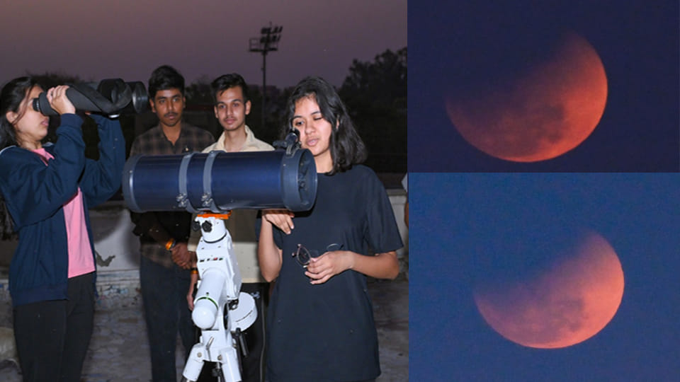 Chandra Grahan 2026: IIT Kanpur captures the changing moon on camera