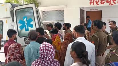 woman died after giving birth to son in Lucknow family members created ruckus police calmed them down