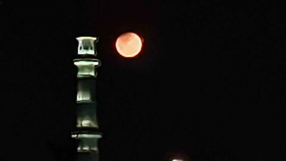 UP: Holi was lit late Monday night, with some places still burning Holika today; due to the lunar eclipse, the