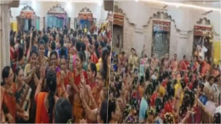 Burhanpur News: गोकुल चंद्रमाजी मंदिर में छैल-छबीली होली, ब्रज की छटा और रंगों की बरसात के बीच अद्भुत उत्सव