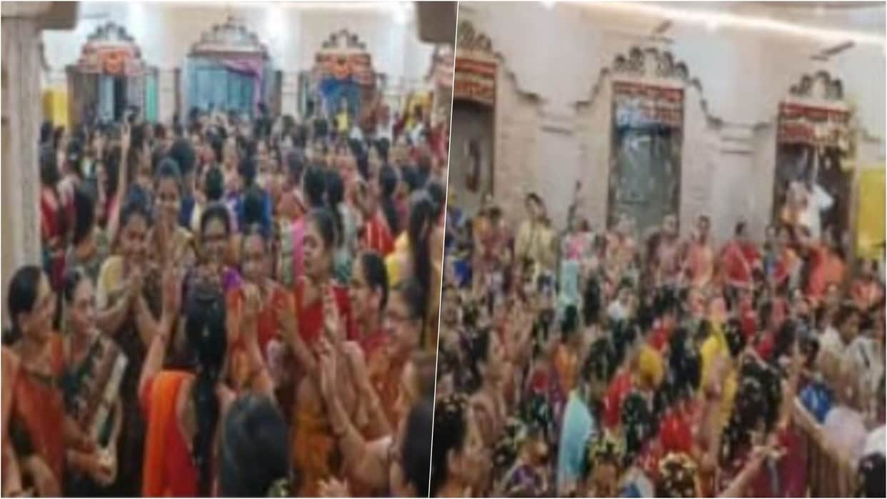Burhanpur News: Chhail-Chhabili Holi at Gokul Chandramaji Temple; Braj Spirit, Flowers and Colors Fill the Air