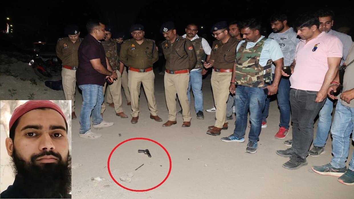 YouTuber Salim Vastavik Attack Case Second accused Gulfam was hit by two bullets in encounter
