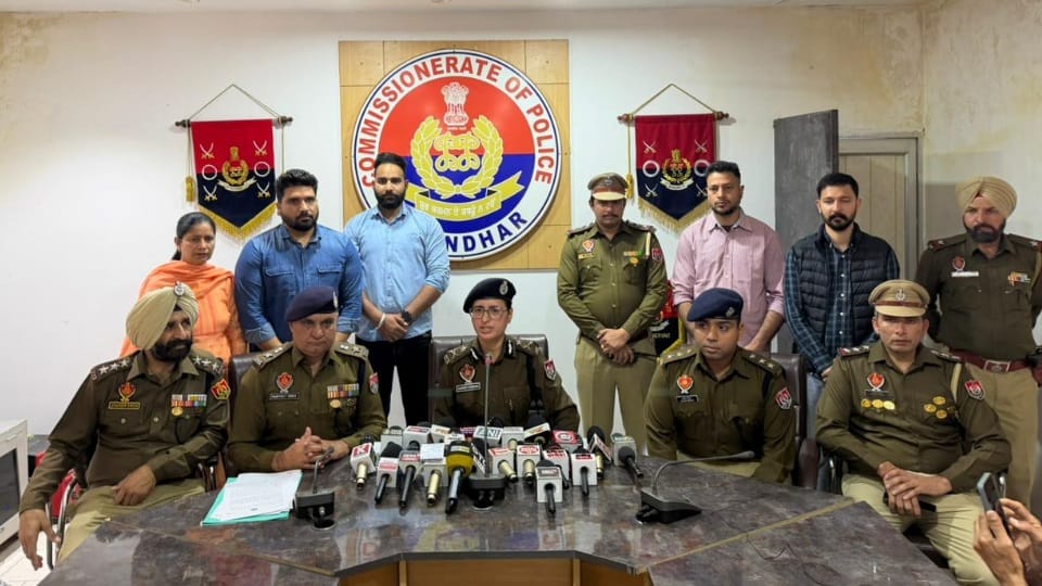 Two accused arrested for firing at house of doctor in Jalandhar Santoshpura