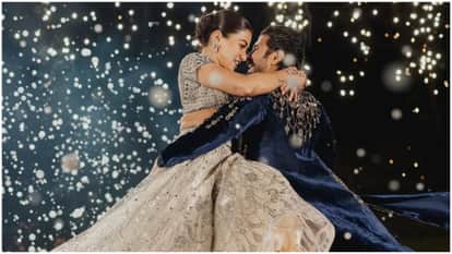 Rashmika Mandanna and Vijay Deverakonda return to work for Ranabaali after celebrating anniversary